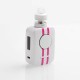 Authentic Youde UD Gaxi 60W 3200mAh VW Variable Wattage APV Box Mod Kit - White, Zinc Alloy + SS, 2ml, 0.5ohm, 1~60W