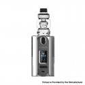 Authentic Uwell Evdilo 200W TC VW Box Mod w/ Valyrian II Tank Atomizer Kit - Silver, 5~200W, 2 x 18650 / 20700 / 21700