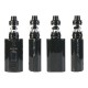 Authentic Uwell Evdilo 200W TC VW Box Mod w/ Valyrian II Tank Atomizer Kit - Black, 5~200W, 2 x 18650 / 20700 / 21700