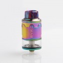 Authentic VandyVape Pyro V3 RDTA Rebuildable Dripping Tank Atomizer w/ BF Pin - Rainbow, Stainless Steel, 2ml, 24mm Diameter