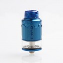 Authentic VandyVape Pyro V3 RDTA Rebuildable Dripping Tank Atomizer w/ BF Pin - Blue, Stainless Steel, 2ml, 24mm Diameter