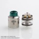 Authentic Vandy Vape Pyro V3 RDTA Rebuildable Dripping Tank Atomizer w/ BF Pin - Frosted Grey, SS, 2ml, 24mm Diameter