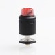 Authentic Vandy Vape Pyro V3 RDTA Rebuildable Dripping Tank Atomizer w/ BF Pin - Matte Black, Stainless Steel, 2ml, 24mm Dia.