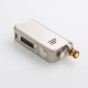 Authentic Hotcig Marvel 30W 1200mAh VW Mod Pod System Starter Kit - Silver, Zinc Alloy + PC, 1~30W, 0.6ohm / 1.2ohm