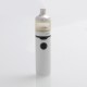 Authentic Vandy Vape Berserker BSKR S 25W 1100mAh All in One AIO Starter Kit - Pearl White, 0.7ohm / 1.5ohm, 2ml