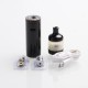 Authentic Vandy Vape Berserker BSKR S 25W 1100mAh All in One AIO Starter Kit - Pearl Black, 0.7ohm / 1.5ohm, 2ml