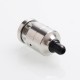 Authentic Cthulhu Mulan MTL RDTA Rebuildable Dripping Tank Atomizer w/ BF Pin - Silver, Stainless Steel + PC, 2ml, 22mm