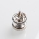 Authentic Cthulhu Mulan MTL RDTA Rebuildable Dripping Tank Atomizer w/ BF Pin - Silver, Stainless Steel + PC, 2ml, 22mm