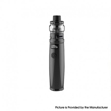 Authentic Uwell Nunchaku 2 Kit 100W TC VW Mod + Atomizer Tank - Black, 5~100W, 1 x 18650 / 20700 / 21700