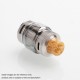 Authentic Goforvape Double UP RTA Rebuildable Tank Atomizer - Gunmetal, Stainless Steel + Glass, 2ml, 23mm Diameter