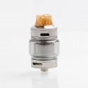 Authentic Goforvape Double UP RTA Rebuildable Tank Atomizer - SS, Stainless Steel + Glass, 2ml, 23mm Diameter