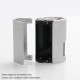 Authentic Wotofo Dyadic 200W VW Variable Wattage Squonk Box Mod - Black, Zinc Alloy + Velvet Rubber Coating, 5~200W, 2 x 18650