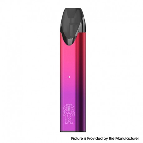 Authentic asMODus Pyke 480mAh Ultra-Portable Pod System Kit - Rainbow (Pink Purple), 1.2ohm, 2.0ml