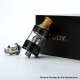 Authentic IJOY NIC Tank Clearomizer - Mirror Blue, Stainless Steel + Glass, 2.0ml, 0.8ohm / 1.2ohm, 21mm Diameter