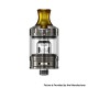 Authentic IJOY NIC Tank Clearomizer - Mirror Gun Metal, SS + Glass, 2.0ml, 0.8ohm / 1.2ohm, 21mm Diameter