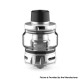 Authentic Uwell Nunchaku 2 Sub Ohm Tank Clearomizer - Silver, Stainless Steel + Glass, 5ml, 0.2ohm / 0.14ohm, 29mm Diameter