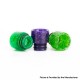 Authentic Reewape AS115E 510 Drip Tip for RDA / RTA / RDTA / Sub-Ohm Tank Atomizer - Green, Resin, 13mm