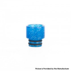 Authentic Reewape AS115E 510 Drip Tip for RDA / RTA / RDTA / Sub-Ohm Tank Atomizer - Blue, Resin, 13mm