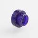 Authentic Reewape AS137E Replacement 810 Drip Tip for 528 Goon / Kennedy / Battle / Mad Dog RDA - Purple, Resin, 12mm