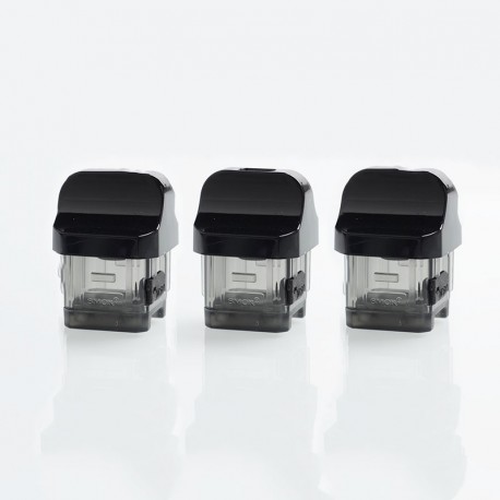 [Ships from Bonded Warehouse] Authentic SMOK RPM40 Pod Replacement Nord Pod Cartridge - Black + Translucent Gray, 4.5ml (3 PCS)