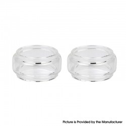 Authentic Steam Crave Aromamizer Lite V1.5 Replacement Bubble Tank Tube - Transparent, Glass, 4.5ml (2 PCS)