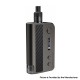 Authentic Vsticking VKsma 25W 1400mAh YiHi Chip Auto Mode TC Mod Kit w/ SMA ADA Dripping Atomizer - Carbon Gunmetal, 3ml