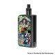 Authentic Vsticking VKsma 25W 1400mAh YiHi Chip Auto Mode TC Mod Kit w/ SMA ADA Dripping Atomizer - Skull Black, 3ml