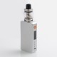 Authentic Vaporesso GEN 220W TC VW Variable Wattage Box Mod w/ SKRR-S Tank Kit - Silver, 5~220W, 2 x 18650, 8ml