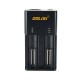 Authentic Golisi Needle 2 Smart USB Charger for Li-ion 18650 / 21700 / 26650 / Ni-Mh / Ni-Cd / AAA / AA Battery - Black
