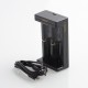 Authentic Golisi Needle 2 Smart USB Charger for Li-ion 18650 / 21700 / 26650 / Ni-Mh / Ni-Cd / AAA / AA Battery - Black