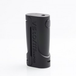 [Ships from Bonded Warehouse] Authentic Storm Eco 90W Mechanical Box Mod - Black, ABS, 1 x 18650