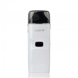 Authentic Aspire Breeze NXT 1000mAh Pod System Starter Kit - White, Zinc Alloy + Silicone, 0.8ohm, 5.4ml