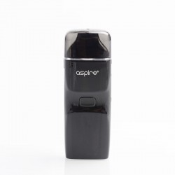 Authentic Aspire Breeze NXT 1000mAh Pod System Starter Kit - Black, Zinc Alloy + Silicone, 0.8ohm, 5.4ml