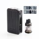 Authentic Vapor Storm Trip 200W Suitcase TC VW Variable Wattage Box Mod + Trip Tank Kit - Black, 5~200W, 2 x 18650, 2ml / 6ml