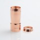 Authentic Timesvape Notion MTL Hybrid Mechanical Mod - Copper, 1 x 18350 / 20350, 24mm Diameter