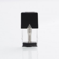 Authentic Ebossvape Replacement Pod Cartridge w/ 1.4ohm Ceramic Coil for Juul Pod Kit - Random Color, 0.5ml