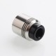 Authentic asMODus x Thesis Barrage RDA Rebuildable Dripping Atomizer w/ BF Pin - Silver, Stainless Steel, 24mm Diameter