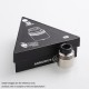 Authentic asMODus x Thesis Barrage RDA Rebuildable Dripping Atomizer w/ BF Pin - Black, Stainless Steel, 24mm Diameter