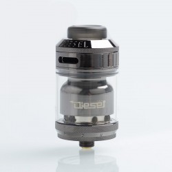 [Ships from Bonded Warehouse] Authentic Timesvape Diesel RTA Rebuildable Tank Atomizer - Gun Metal, SS, 2ml / 5ml, 25mm