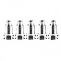 Authentic DOVPO Peaks Pod System Replacement DTL Mesh Coil Head - Silver, 0.8ohm (5 PCS)