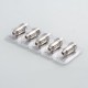 Authentic DOVPO Peaks Pod System Replacement DTL Mesh Coil Head - Silver, 0.8ohm (5 PCS)