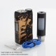 Authentic DOVPO Topside 90W TC VW Variable Wattage Squonk Box Mod - Black + Blue, 10ml, 1 x 18650 / 21700