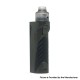 Authentic Advken Ayana S Box Mod w/ RDA Rebuildable Atomizer Kit - Gun Metal, 1 x 18650 / 20700 / 21700