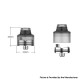 Authentic Advken Ayana S Box Mod w/ RDA Rebuildable Atomizer Kit - Gun Metal, 1 x 18650 / 20700 / 21700