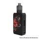 Authentic CIGPET Capo 126W VW Regulated Box Mod w/ Mystique Mesh Black Tank Kit - Hannya, PCTJ, 1~126W, 2 x 18650