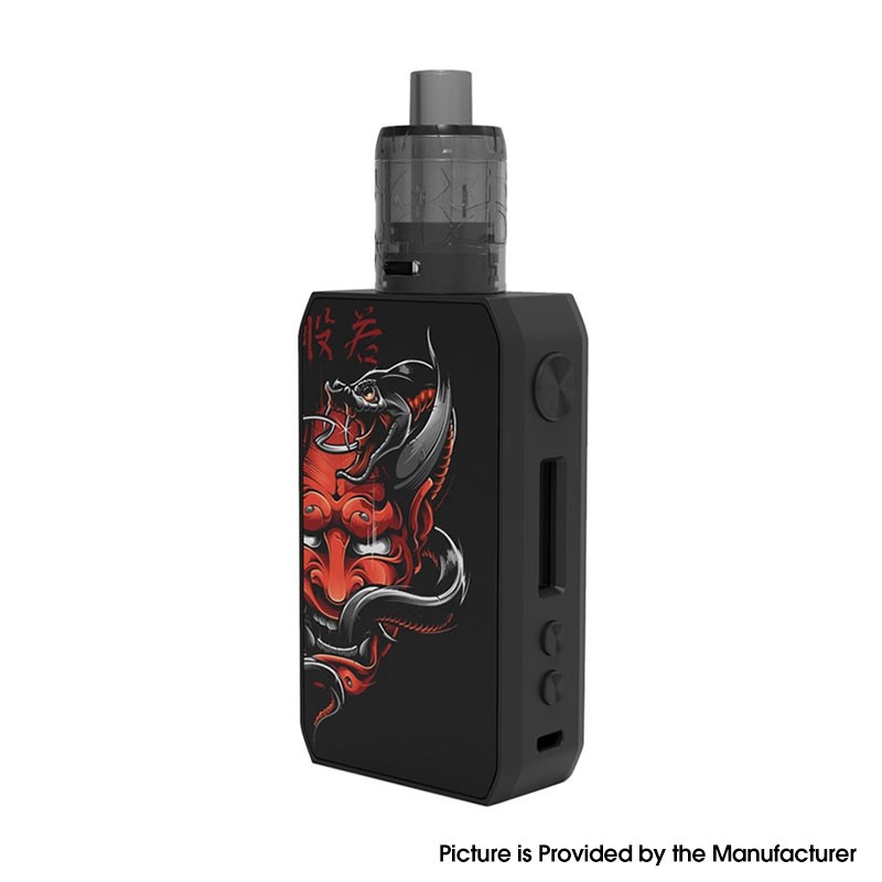 Buy Authentic CIGPET Capo 126W VW Regulated Hannya Box Mod w/ Tank Kit
