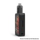 Authentic CIGPET Capo 126W VW Regulated Box Mod w/ Mystique Mesh Black Tank Kit - Hannya, PCTJ, 1~126W, 2 x 18650