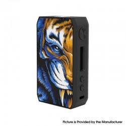 Authentic CIGPET Capo 126W VW Variable Wattage Regulated Box Mod - Tiger, PCTJ, 1~126W, 2 x 18650