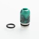 Authentic Reewape AS106 510 Drip Tip for RDA / RTA /RDTA/Sub-Ohm Tank Vape Atomizer - Green, Stainless Steel + Resin, 18.5mm