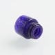 Authentic Reewape AS115E 510 Drip Tip for RDA / RTA / RDTA / Sub-Ohm Tank Atomizer - Purple, Resin, 13mm